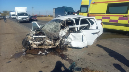 БҚО-да жол апатынан бір адам қаза тауып, төрт адам зардап шекті
