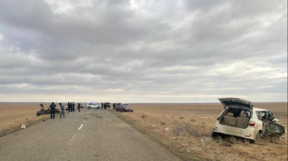 Атырауда жол апатынан 5 адам қаза тапты