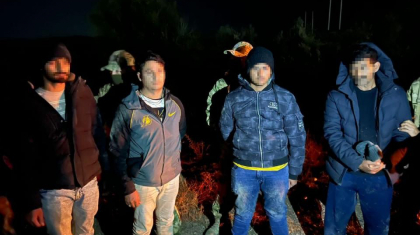 Қазақстан шекарасын заңсыз кесіп өтпек болған 4 адам ұсталды