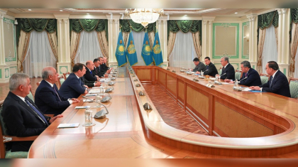 Тоқаев ТМД Үкіметтері басшылары кеңесінің мүшелерімен кездесті