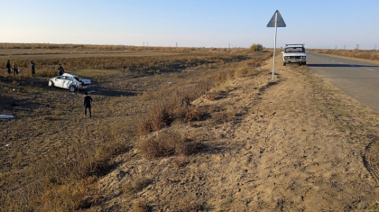 Атырау облысындағы жол апатында жасөспірім жүргізуші қаза тапты