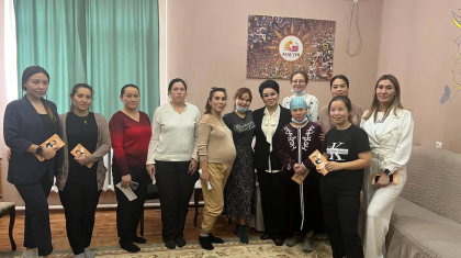 Салтанат Тұрсынбекованың штабы Ақтау қаласында болды