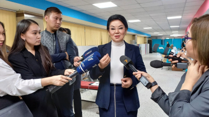 ҚР президенттігіне кандидат Салтанат Тұрсынбекова дауыс берді