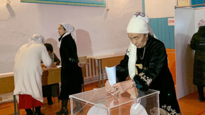 Қызылордада бір әулеттің 8 келіні дауыс берді