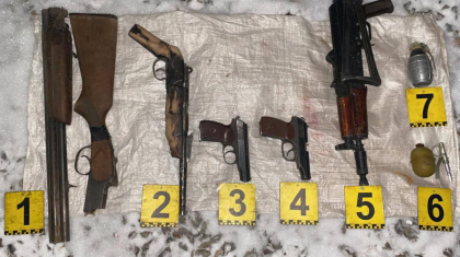 Алматы облысында кезекті рет қару сақталған жер табылды