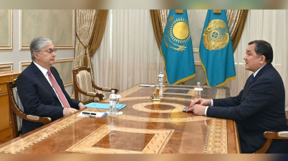 Президент Маңғыстау облысының әкімі Нұрлан Ноғаевты қабылдады