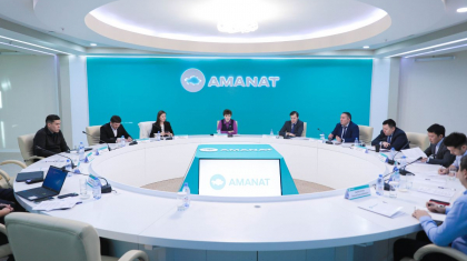 «AMANAT» партиясының Орталық аппаратында ауыл шаруашылығын цифрландыру мәселесі талқыланды