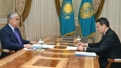 Мемлекет басшысы Әлихан Смайыловты қабылдады