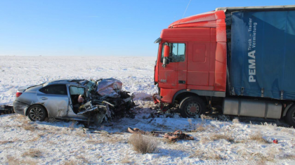 Қызылорда облысында жол апатынан екі адам қаза тапты
