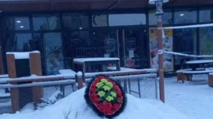 Қостанайда мейрамхана алдына аза тұтуға арналған гүл шоғын қойған азамат жазаланды