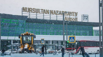 Астана әуежайында ауа райына байланысты 23 рейс кешігіп жатыр
