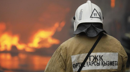 Алматыда тұрғын үйден өрт шығып, 60 адам эвакуацияланды