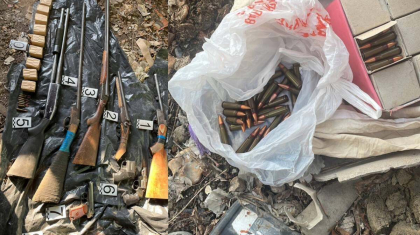 Жамбыл облысында қару-жарақ жасырылған бірнеше орын анықталды