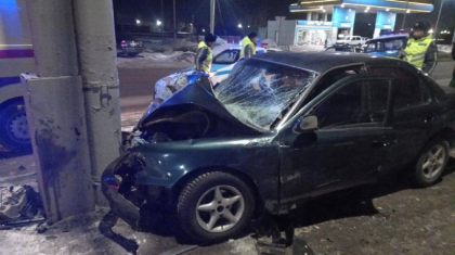 Павлодарда жол апатынан жүргізуші қаза тапты