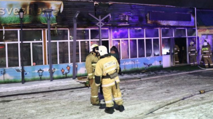 Алматыда барахолка маңынан өрт шықты