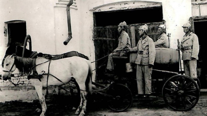 Қазақстандағы 30-жылдардағы өрт сөндіру қызметі: тарихи фотолар жарияланды