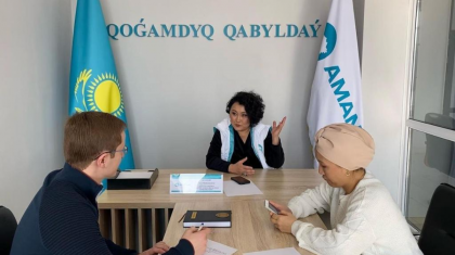 «AMANAT» партиясы азаматтардан талап-тілектер мен ұсыныстар жинауды жалғастырып жатыр