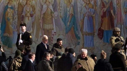 Джо Байден іссапармен Киевке келді