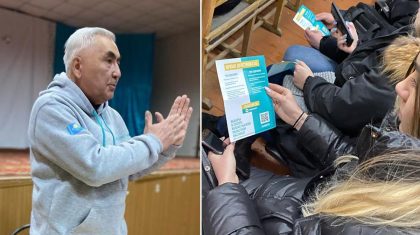 Новопокровка ауылының тұрғындарына «AMANAT» партиясының сайлауалды бағдарламасы түсіндірілді
