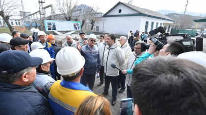 «AMANAT» штабының мүшелері Түркістан облысында сайлаушылармен кездесті