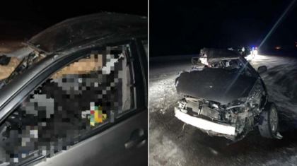 Қарағанды облысында қолайсыз ауа райынан болған жол апатынан 2 адам қаза тапты