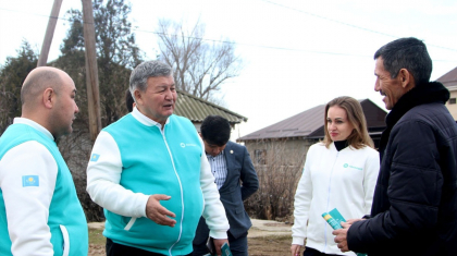 Жамбыл облысында «Есіктен есікке» акциясы жалғасып жатыр