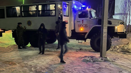 Ақтөбе облысындағы жолда қалған 93 адам эвакуацияланды
