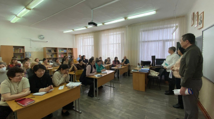 Петропавлда аманаттықтар мектеп ұжымымен кездесіп, қала проблемаларын талқылады