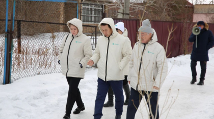 «AMANAT» партиясының кандидаттары бірқатар тұрғын алабтарын аралады