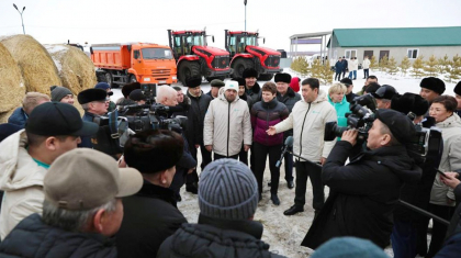 СҚО-да «AMANAT» партиясының Республикалық сайлауалды штабы шаруалармен кездесті