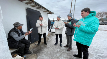 Павлодарда «AMANAT» партиясының үміткерлері ауыл тұрғындарына сайлауалды бағдарламаны түсіндірді