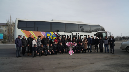 Respublica партиясының көшбасшылары мен кандидаттары Қонаев қаласына барды