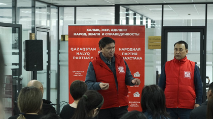 Қазақстан Халық партиясының төрағасы Қарағанды облысының сайлаушылармен кездесті