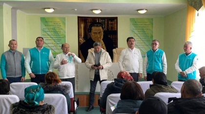 «AMANAT»: Мұқағали туған өлкеде үгіт-насихат жұмысы жүргізілді