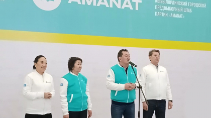 Қызылордада кандидаттар ардагер ұстаздармен кездесті