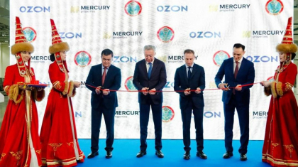 Астанада еліміздегі алғашқы Ozon фулфилмент-орталығы ашылды