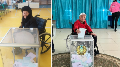 Алматыда мүмкіндігі шектеулі қырық мыңдай адам дауыс берді