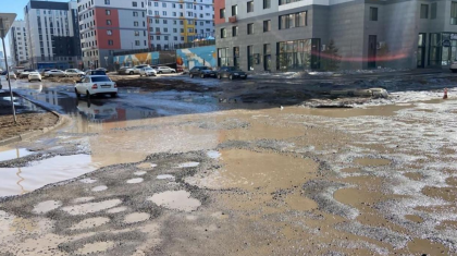 Астана әкімі: Көшелерде асфальт қармен бірге ағып кеткендей