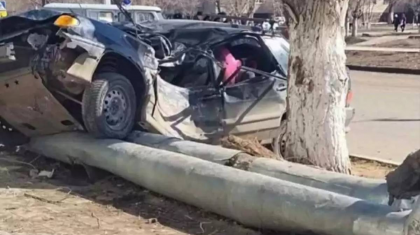 Қостанай облысында жүргізуші жылу трассасына соғылды