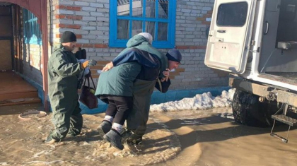 Қостанайдағы Қарамырза ауылында 35 үйді су басты