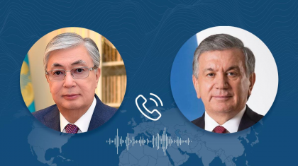 Мемлекет басшысы Өзбекстан президентін жалпыхалықтық референдумның сәтті өтуімен құттықтады