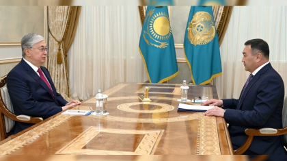 Тоқаев Ұлттық қауіпсіздік комитетінің төрағасы Ермек Сағымбаевты қабылдады