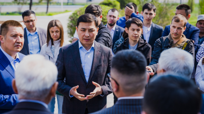 Алтай Көлгінов Павлодар облысында «Ауыл аманаты» бағдарламасының болашақ қатысушыларымен кездесті