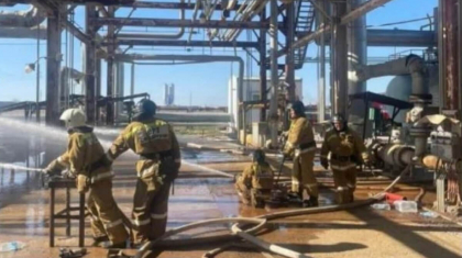 Ақтөбеде газ өңдеу зауытындағы өрттен қаза болғандардың отбасына 5 млн теңгеден беріледі