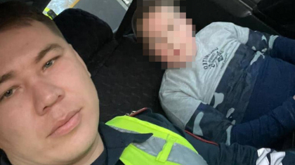 ШҚО-да полиция қызметкерлері трассадан үйінен қашып кеткен баланы тапты