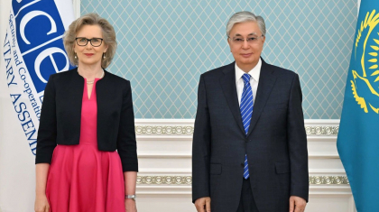 Президент ЕҚЫҰ Парламент Ассамблеясының Президенті Маргарета Седерфельтті қабылдады