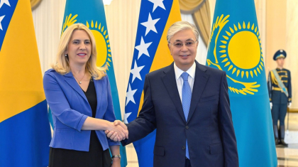 Президент Босния және Герцеговина Президиумының Төрағасымен кездесті