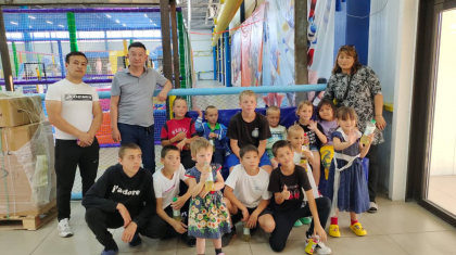 Семейде өрт кезінде эвакуацияланған балаларға жазғы лагерь ұйымдастырылды