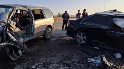 Қарағанды облысында жантүршігерлік жол апатынан 6 адам қаза тапты