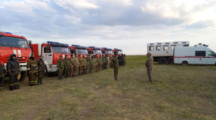 Астана маңындағы өртті сөндіру жалғасып жатыр